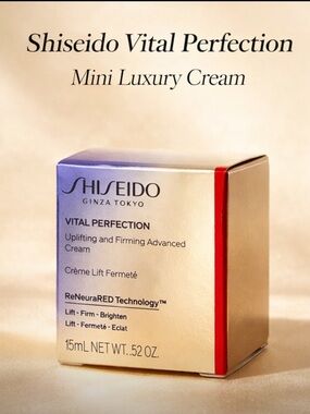 Shiseido Vital Perfection Uplifting & Firming Advanced Cream Mini 15mL NEW